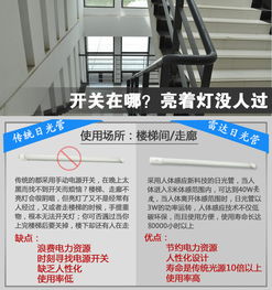 地下空间照明新标杆 直发光1.2米雷达感应LED日光灯，智慧节能工厂直供